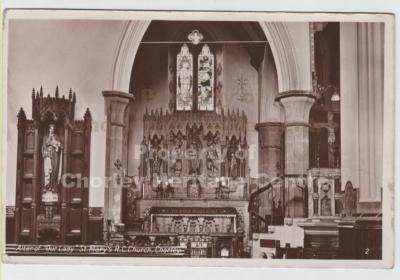 A view inside St Mary's circa 1931